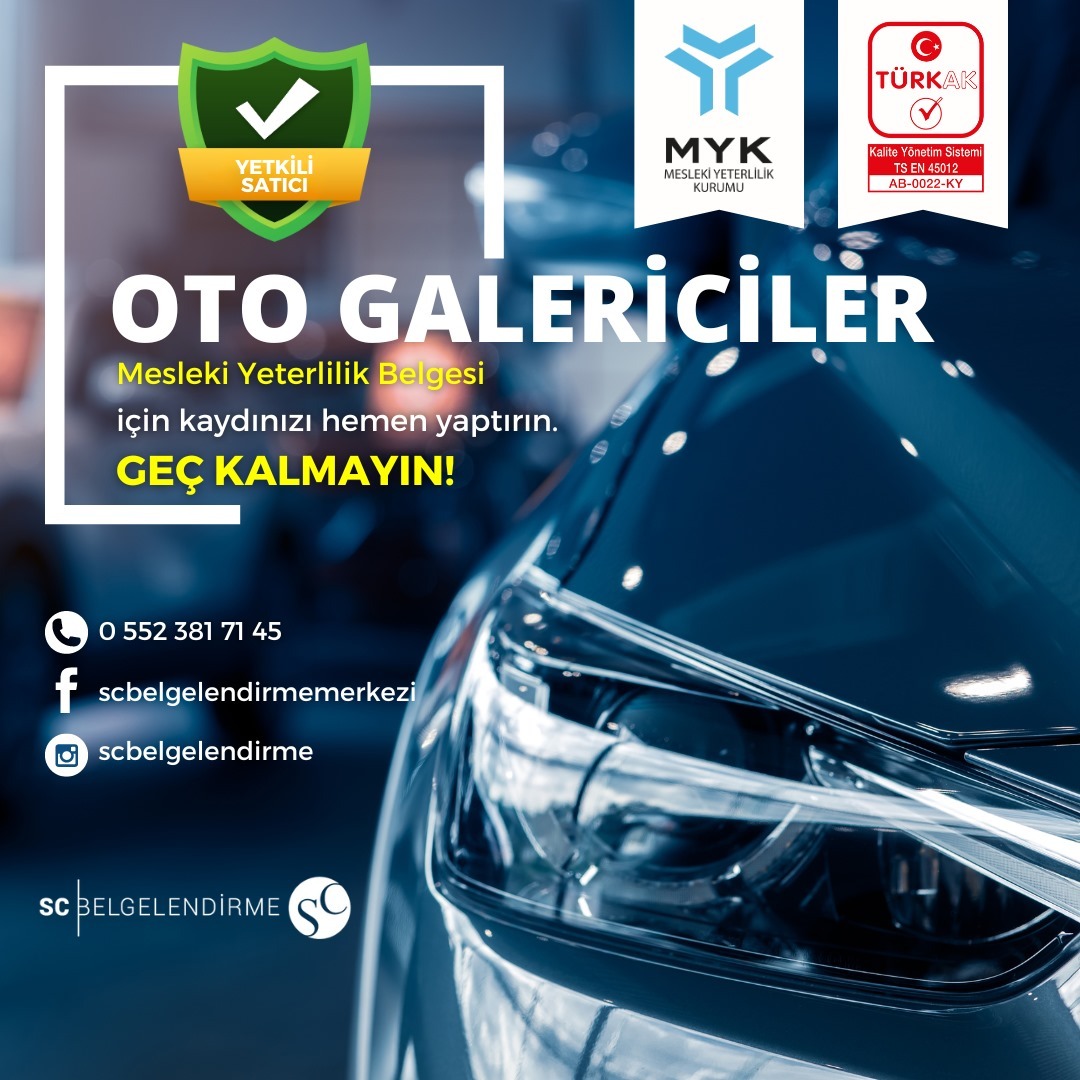 Oto Galeri Yetki Belgesi: Nedir? Nasıl Alınır? 1 oto galeri yetki belgesi