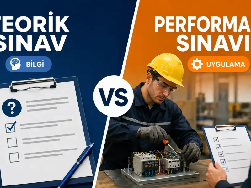 Mesleki Yeterlilik Sınavında Teorik ve Performans Sınavı Nedir