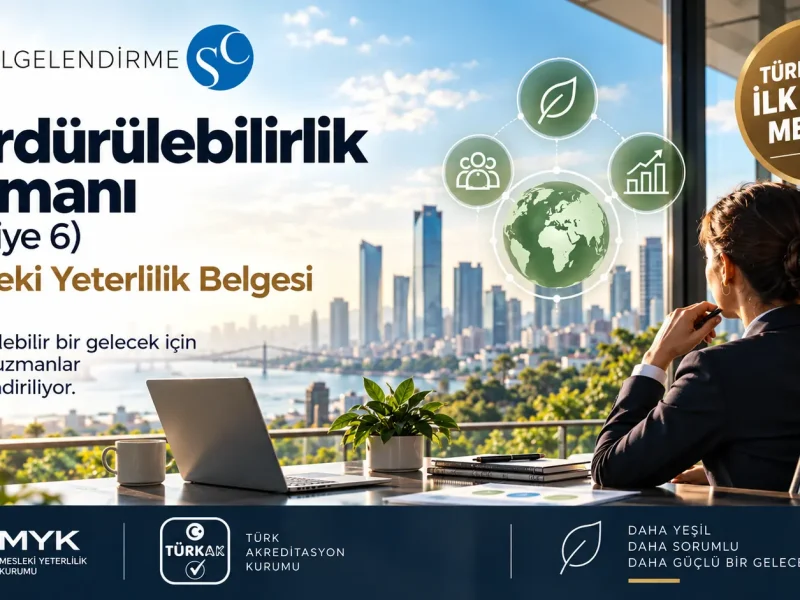 sürdürülebilirlik uzmanı belgesi seviye 6